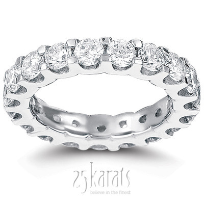 3.15 ct. Diamond Eternity Wedding Band 2 thumbnail 1