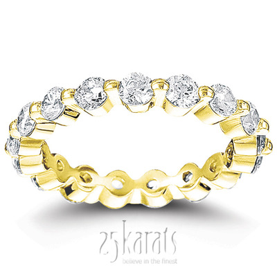 1.60 ct. Diamond Eternity Wedding Band - view 2
