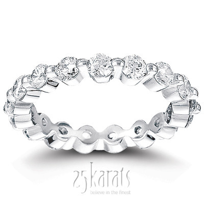 1.70 ct. Diamond Eternity Wedding Band 1 thumbnail 1