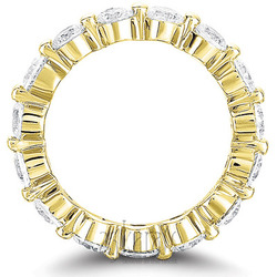 2.10 ct. Diamond Eternity Wedding Band thumbnail 4