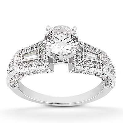 0.84 ct. Diamond Engagement Ring
