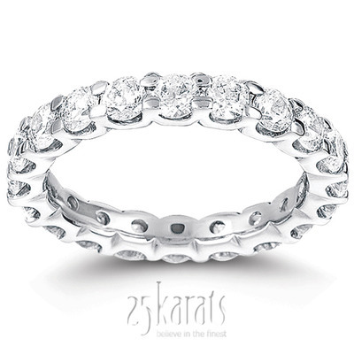 1.40 ct. Diamond Eternity Wedding Band 5 thumbnail 1