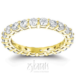 1.61 ct. Diamond Eternity Wedding Band thumbnail 2