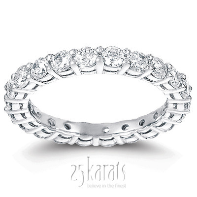 1.82 ct. Diamond Eternity Wedding Band 2 thumbnail 1