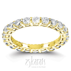 2.00 ct. Diamond Eternity Wedding Band thumbnail 3