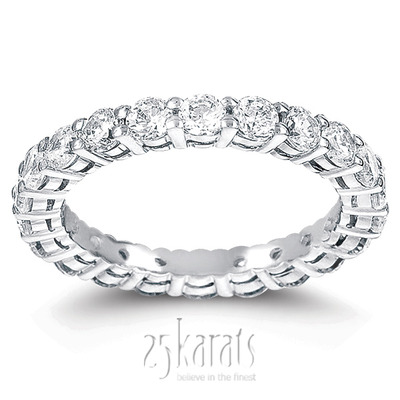 2.40 ct. Diamond Eternity Wedding Band 9 - view 1
