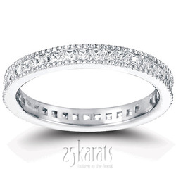 0.90 ct. t.w. Diamond Eternity Wedding Band