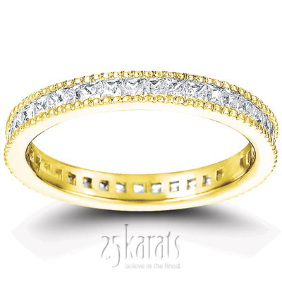 1.23 ct. Diamond Eternity Wedding Band thumbnail 2