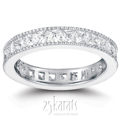 2.40 ct. Diamond Eternity Wedding Band 11 thumbnail 1