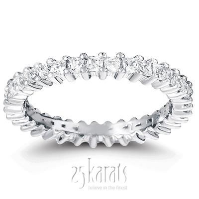 0.85 ct. tw. Diamond Eternity Wedding Band - view 1