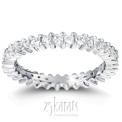 0.85 ct. tw. Diamond Eternity Wedding Band thumbnail 1
