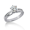 Classic Channel Set 0.20 ct Diamond Bridal Ring