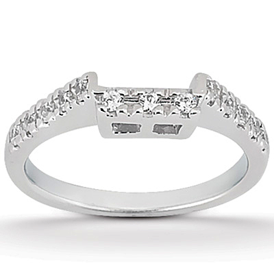 Matching Band With 0.22 ct. t.w. For Diamond Bridal Ring