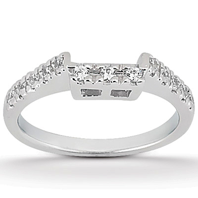 Matching Band With 0.22 ct. t.w. for Diamond Bridal Ring