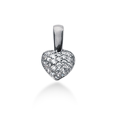 Diamond Heart Shape Pendant