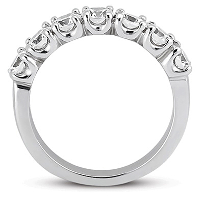 7 Round Stone Contemporary Diamond Band (1.40 ct. tw.)  thumbnail 1