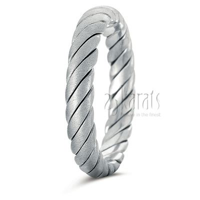 Handcrafted Braid Wedding Ring - view 1 of 2