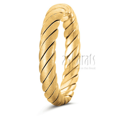 Handcrafted Braid Wedding Ring - view 2 of 2
