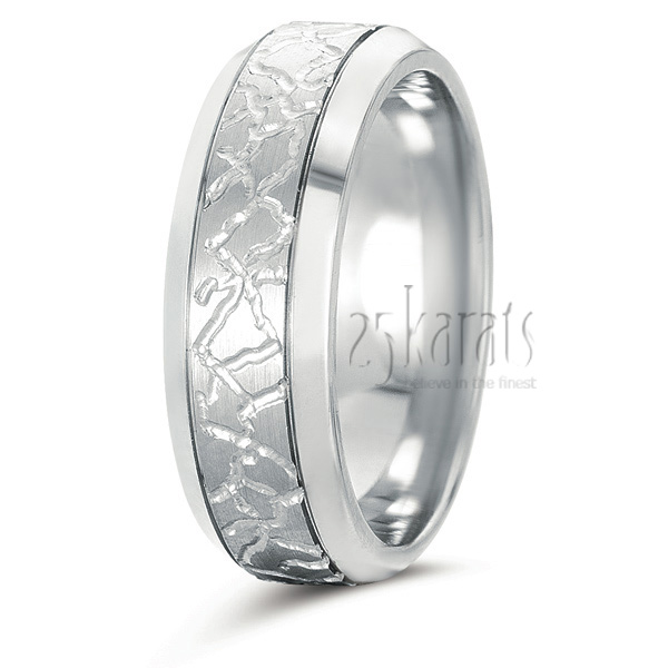 Basic Designer Wedding Band - view 2