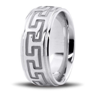 Traditional Step Edge Fancy Design Wedding Ring  - main view thumbnail