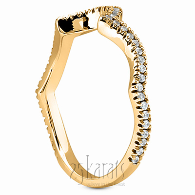 Wrap Around Diamond Matching Band ( 0.23 ct. tw ) thumbnail 5