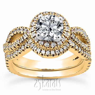 Wrap Around Diamond Matching Band ( 0.23 ct. tw ) thumbnail 6