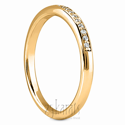 14K white gold Floral Engagement Matching Band - alternate view 5