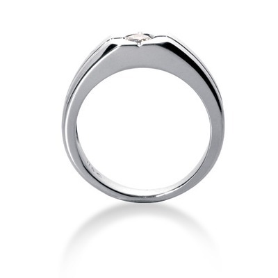 0.50ct. Solitaire Diamond Men's Ring thumbnail 2
