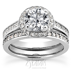 0.21 ct. Diamond Bridal Ring thumbnail 3