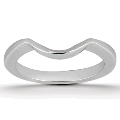 Matching Ring For Trillion Cut Prong Set Diamond Engagement Ring