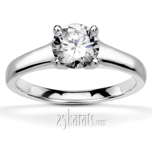 4 Prong Set Diamond Engagement Ring (1.25ct)