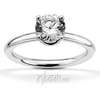 Designer 4 Prong Solitaire Engagement Ring