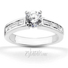 0.72 ct. t.w. Baguette Cut Channel Set Diamond Ring