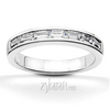 0.49 ct. Baguette Cut Channel Set Diamond Wedding Ring