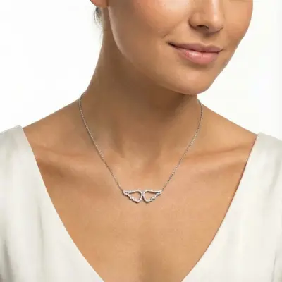 14K White Gold Diamond Angel Wings Pendant (0.30 ct. tw.) - view 2 of 3