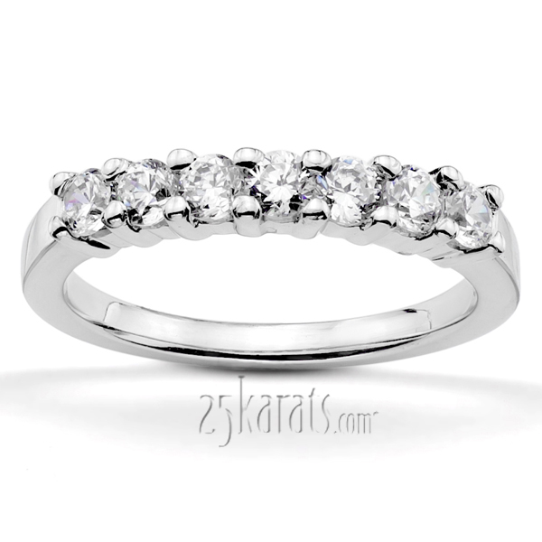 Shared Prong Band 0.49 ct. tw. Diamond Bridal Ring - view 1