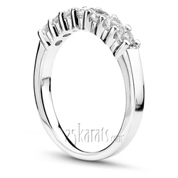 Shared Prong Band 0.49 ct. tw. Diamond Bridal Ring thumbnail 3