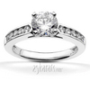 Classic Cathedral Channel Set 0.50 ct. tw. Diamond Bridal Ring