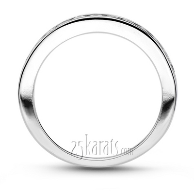Classic Channel Set Ladies Diamond Wedding Ring (0.24 ct. tw.) thumbnail 3