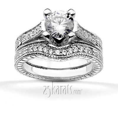 0.12 ct. Diamond Bridal Ring thumbnail 5