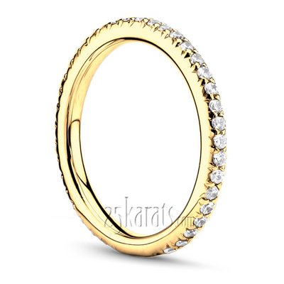 Designer Inspired  0.49 ct. tw. Diamond Wedding Ring thumbnail 4