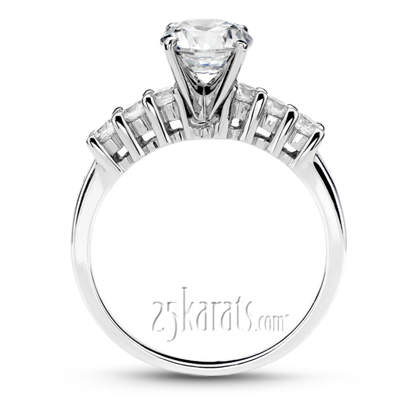 14K white gold 0.30 ct. Diamond Bridal Ring 1 - alternate view 2