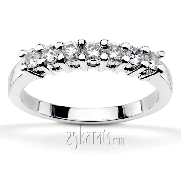 0.35 ct. 7-Stone  Diamond Bridal Ring