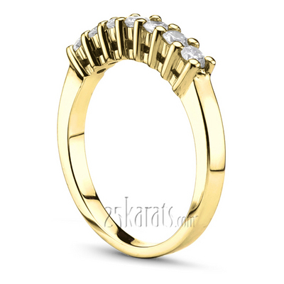 0.35 ct. 7-Stone  Diamond Bridal Ring thumbnail 4