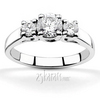 Round Cut Three Stone Diamond Engagement Ring (0.50 ct.tw.)