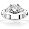 Trillion Cut Diamond Engagement Ring (0.70 ct.tw.)