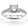 Trellis Center Prongs Diamond Bridal Ring (0.20ct.tw)