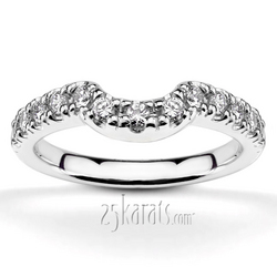 Matching band With 0.33 ct. tw. for Diamond Bridal Ring