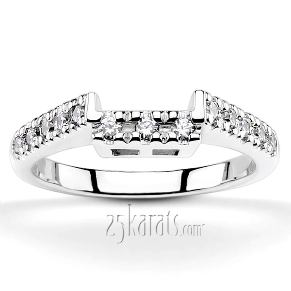 Matching Band With 0.15 ct. tw. For Diamond Bridal Ring