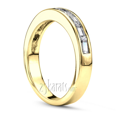 0.63 ct. tw. Channel Set Diamond Bridal Ring thumbnail 4